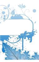 Pretty Blue Leaves: Notebook