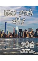 New York City 2018 Calendar (UK Edition)