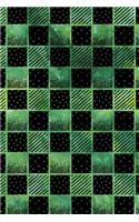 Journal Notebook Squares and Dots Pattern 9