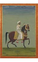 Carnet Blanc, Prince Indien À Cheval, Miniature 18e: (Bnf Portraits)