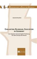 Evaluating Bilingual Education in Germany