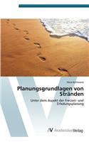 Planungsgrundlagen von Stränden