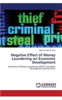 Negative Effect of Money Laundering on Economic Development