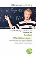 Analyse (Mathematiques): (French)