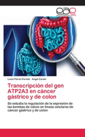 Transcripción del gen ATP2A3 en cáncer gástrico y de colon