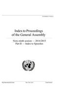 Index to Proceedings of the General Assembly 2014/2015