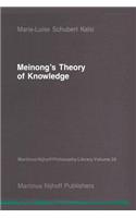 Meinong's Theory of Knowledge