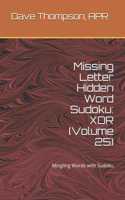 Missing Letter Hidden Word Sudoku
