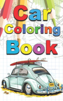 Car Coloring Book