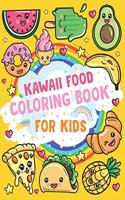 Kawaii Food Coloring Book For Kids