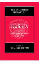 The Cambridge History of Russia: Volume 2, Imperial Russia, 1689-1917