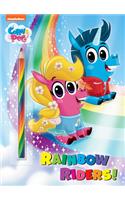 Rainbow Riders! (Corn & Peg)