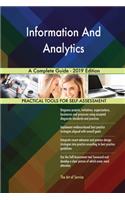 Information And Analytics A Complete Guide - 2019 Edition