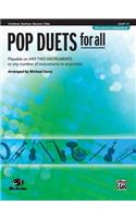 Pop Duets for All: Trombone/Baritone/Bassoon/Tuba, Level 1-4