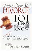 Before You Divorce