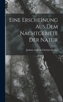 Eine Erscheinung aus dem Nachtgebiete der Natur