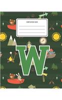 Composition Book W