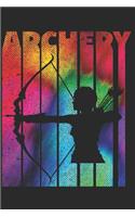 Bogenschießen Notizbuch