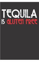 Tequila Gluten Free Notebook Journal
