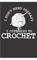 Notebook: Crochet Dot Grid 6x9 120 Pages
