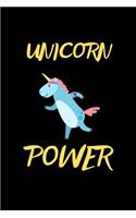 Unicorn Power: funny beautiful notebook journal for writing