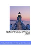 Minutes of the Sixth -Fifth Annual Session