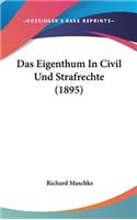 Das Eigenthum in Civil Und Strafrechte (1895)