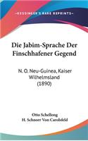 Die Jabim-Sprache Der Finschhafener Gegend