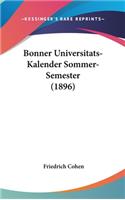 Bonner Universitats-Kalender Sommer-Semester (1896)