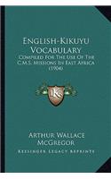 English-Kikuyu Vocabulary