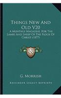 Things New and Old V20