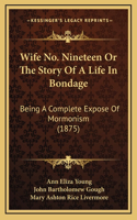 Wife No. Nineteen Or The Story Of A Life In Bondage