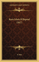 Korte Schets Of Beproef (1817)