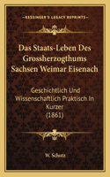 Staats-Leben Des Grossherzogthums Sachsen Weimar Eisenach