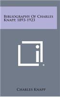 Bibliography of Charles Knapp, 1893-1923