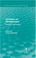 Frontiers of Management (Routledge Revivals)