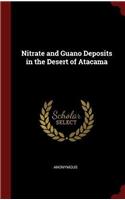 Nitrate and Guano Deposits in the Desert of Atacama