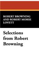 Selections from Robert Browning