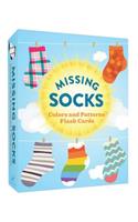 Missing Socks Colors and Patterns Flash Cards