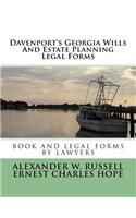 Davenport's Georgia Wills And Estate Planning Legal Forms