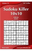 Sudoku Killer 10x10 - Difficile - Volume 10 - 267 Grilles