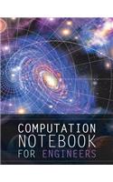 Computation Notebook for Engineers: 8.5 x 11 inches, WHITE paper, 103 pages