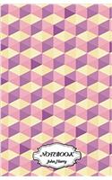 Notebook Journal Dot-grid, Graph, Lined, Blank No Lined - Triangle: Small Pocket Notebook Journal Diary: 3