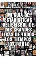 Mi Guia de Estadisticas del Beisbol de Las Grandes Ligas de Todos Los Tiempos 1871-2010