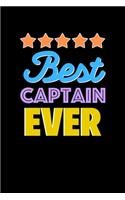 Best Captain Evers Notebook - Captain Funny Gift