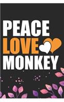 Peace Love Monkey