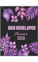 WEB DEVELOPER Planner 2020