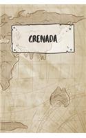 Grenada: Ruled Travel Diary Notebook or Journey Journal - Lined Trip Pocketbook for Men and Women with Lines