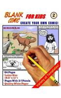 Blank Comics for Kids 2