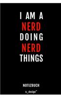 Notizbuch für Nerd: Originelle Geschenk-Idee [120 Seiten liniertes blanko Papier]